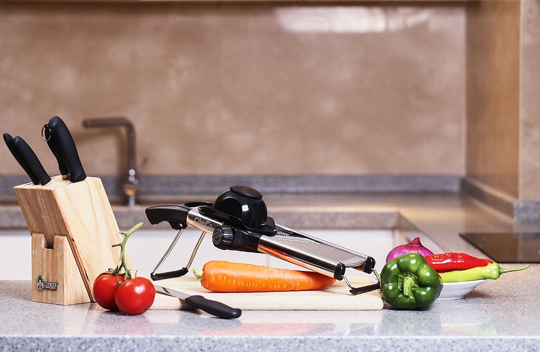 Chef's Inspirations Szatkownica do warzyw Mandoline do krojenia warzyw - obrazek 2