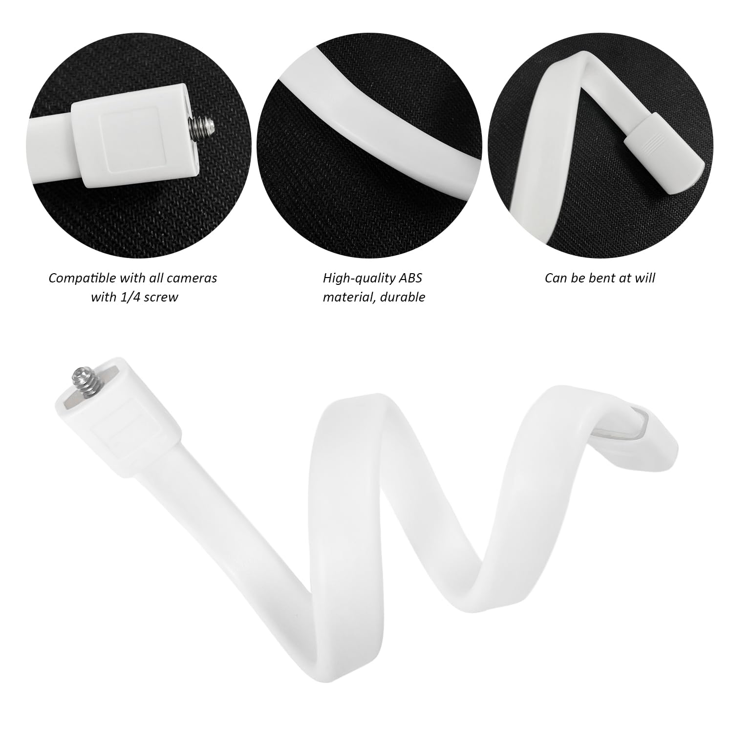 1 uchwyt do elektronicznej niani, śruba 1/4, stojak na kamerę, uchwyt - obrazek 5