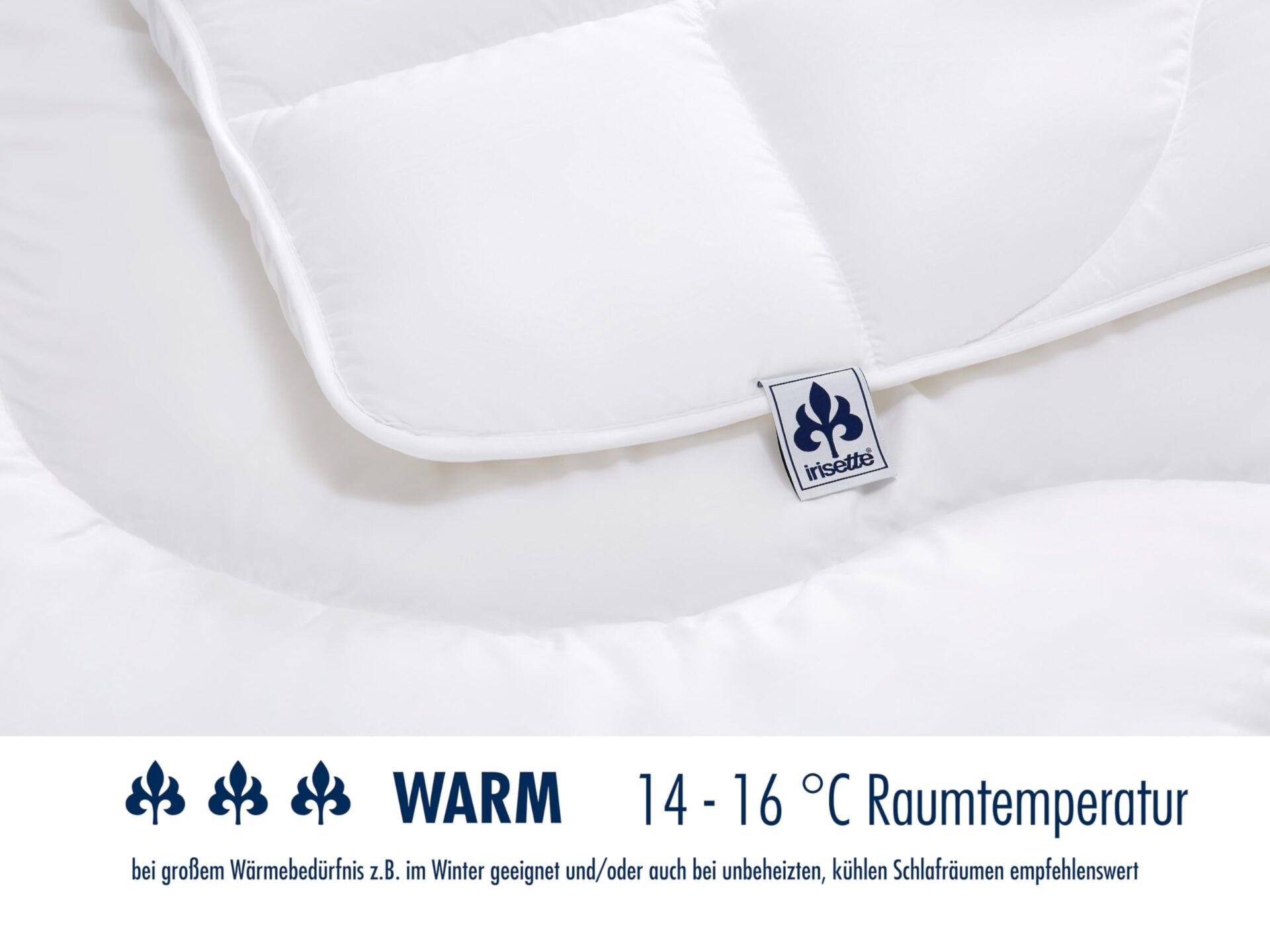 Badenia Bettcomfort Irisette Micro Thermo Kołdra, Pikowana, Biała, 135 - obrazek 6