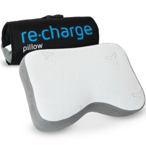 Poduszka pod kark Re-Charge Intense, ergonomiczna poduszka do spania n