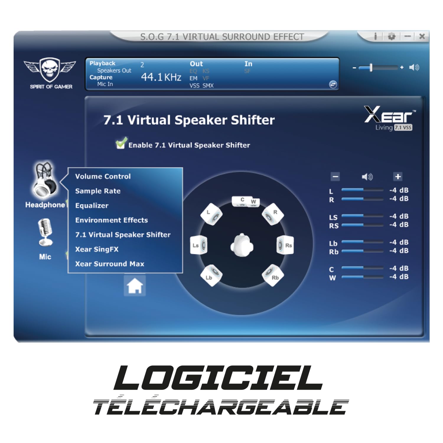 SPIRYT OF GAMER XPERT H700 - obrazek 3