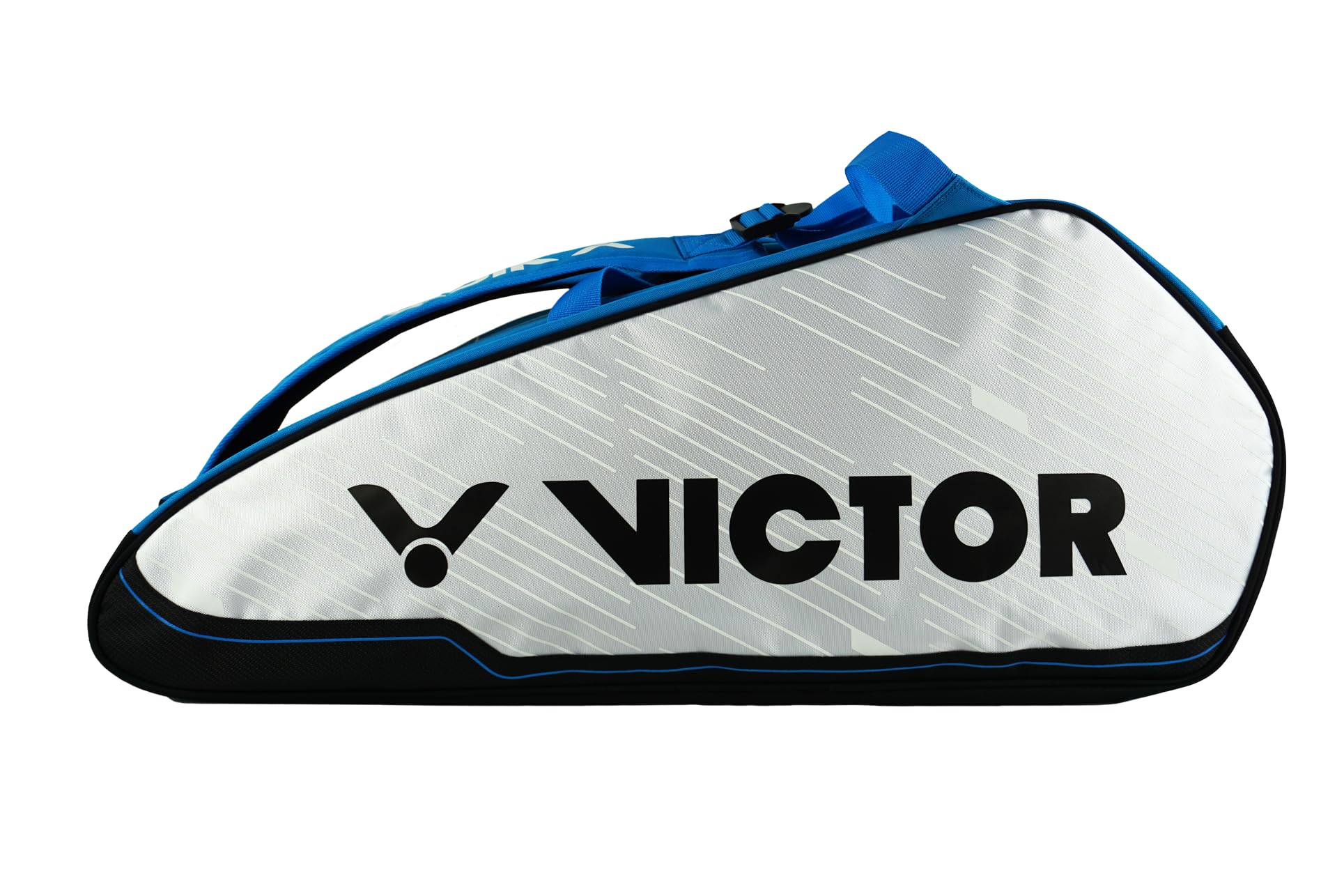 VICTOR Unisex DoubleThermobag 9114 B - Torba na rakietę tenisową, niebiesko-biała, rozmiar uniwersalny