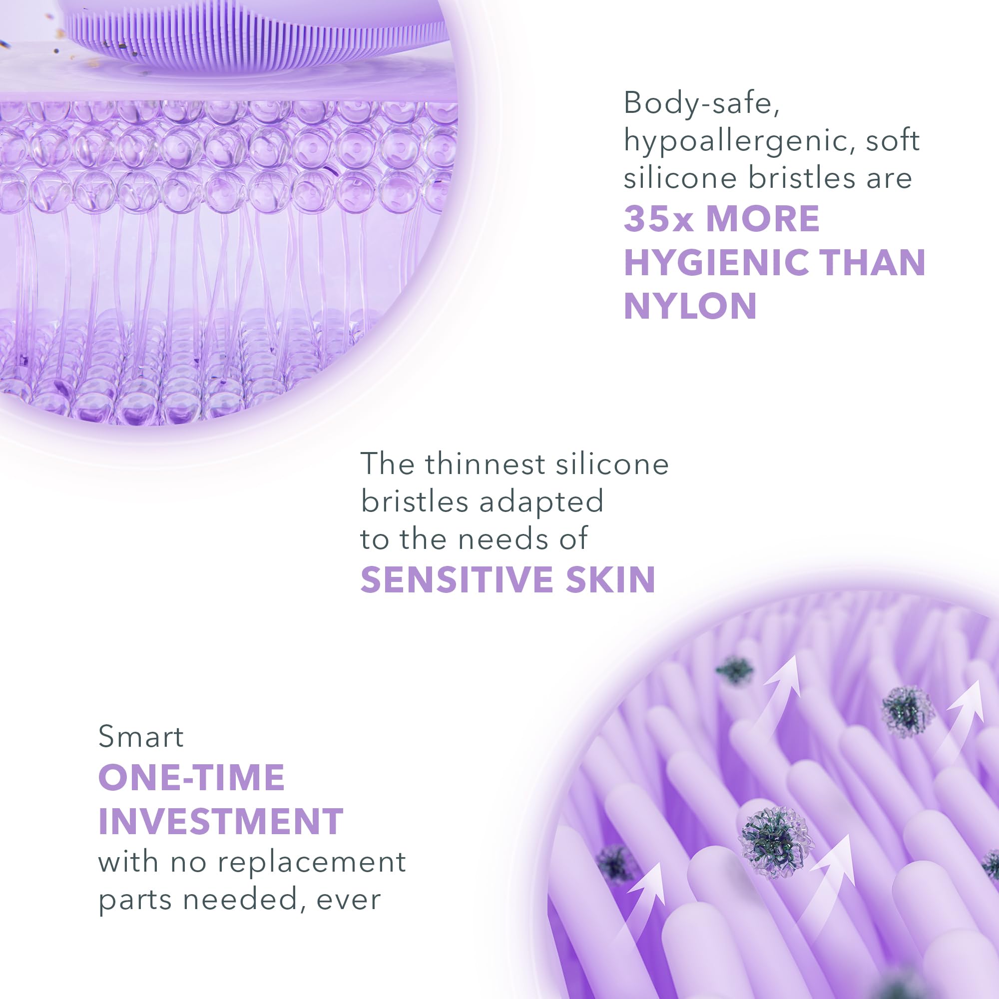 Foreo Luna 3 Wrażliwa Skóra, Szczotka Do Czyszczenia Twarzy Elektryczn - obrazek 6