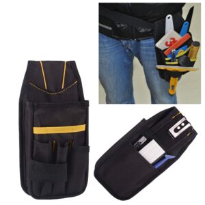 Torba narzędziowa Oxford z wodoodporną kieszenią i klipsem - idealna dla majsterkowiczów elektryków, stolarzy i budowniczych