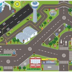 Interaktywna Mata LED Kids Globe 570345 z Baterią, 72x120cm