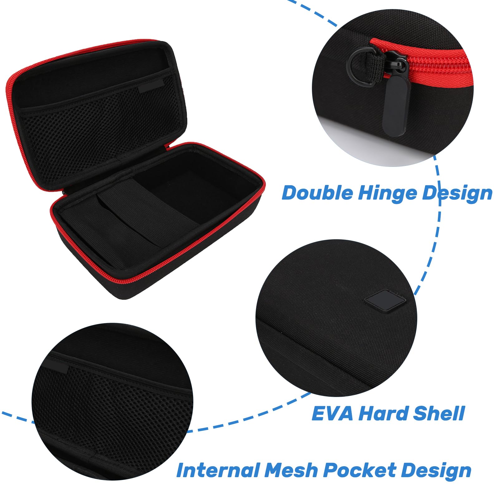 GAESHOW Torba na narzędzia, przenośny kuferek do przechowywania, wodoo - obrazek 6