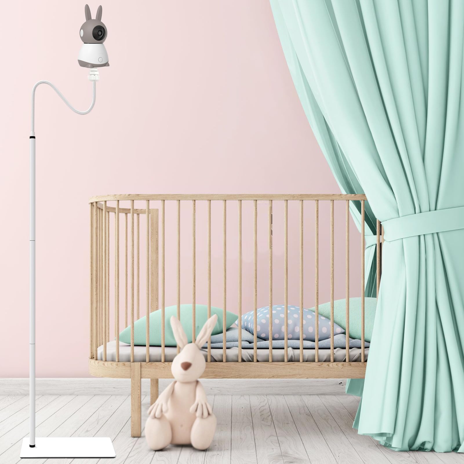 Uchwyt podłogowy do elektronicznej niani dla BOIFUN Baby 2S/5S/6T, ieGeek Baby 1T/DEATTI BM101-M - obrazek 2