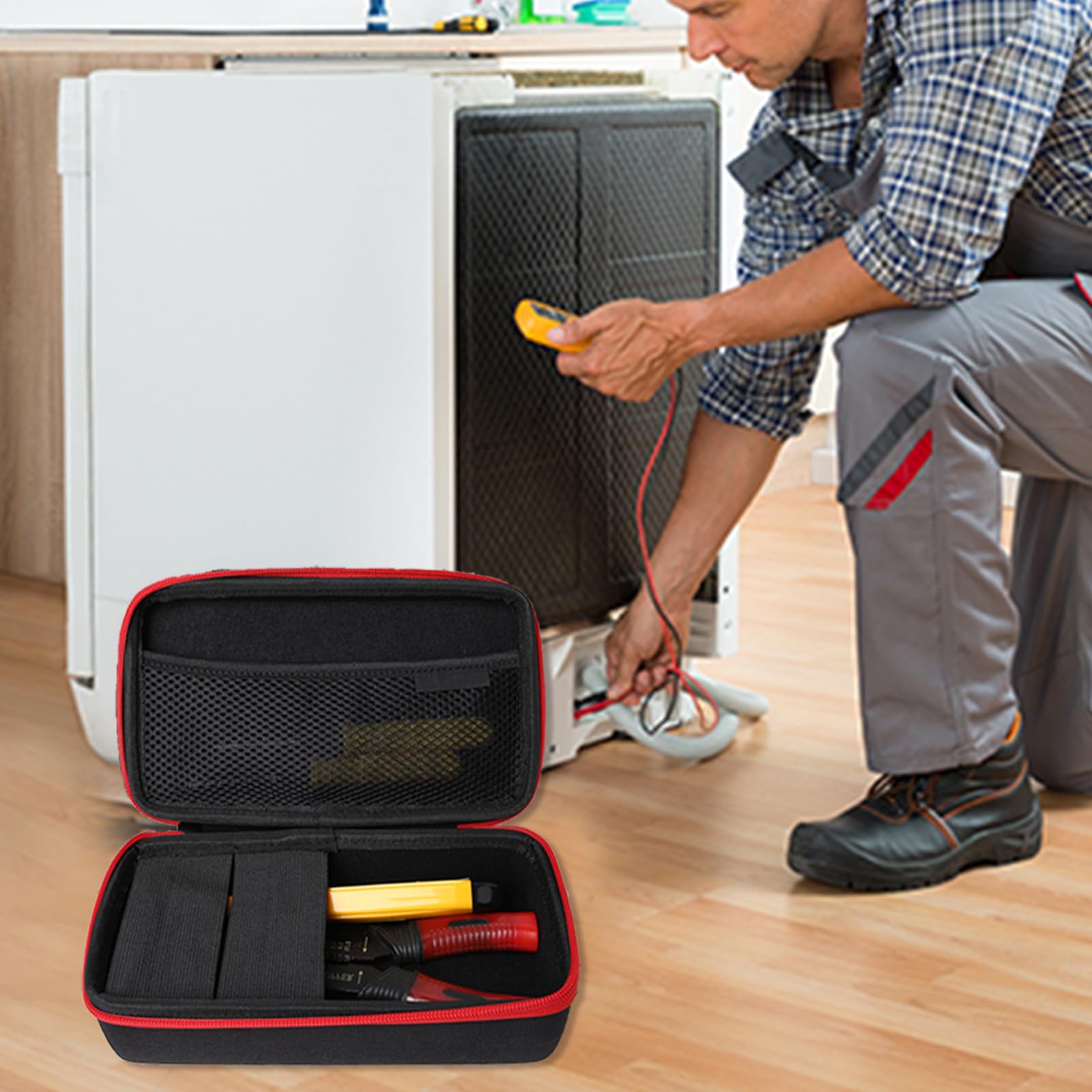 GAESHOW Torba na narzędzia, przenośny kuferek do przechowywania, wodoo - obrazek 7