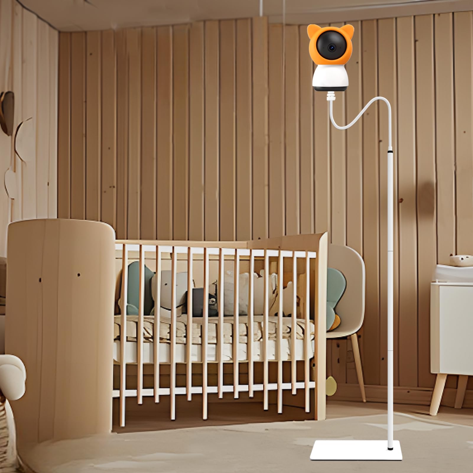 Uchwyt podłogowy do elektronicznej niani dla BOIFUN Baby 2S/5S/6T, ieGeek Baby 1T/DEATTI BM101-M - obrazek 4