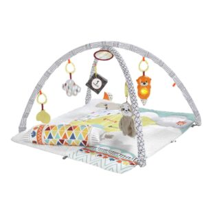 Mata Sensoryczna Deluxe Fisher-Price z 6 Zabawkami GKD45