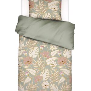 Covers & Co Pościel Flower Rangers liście i kwiaty Multi, 155 x 220 +