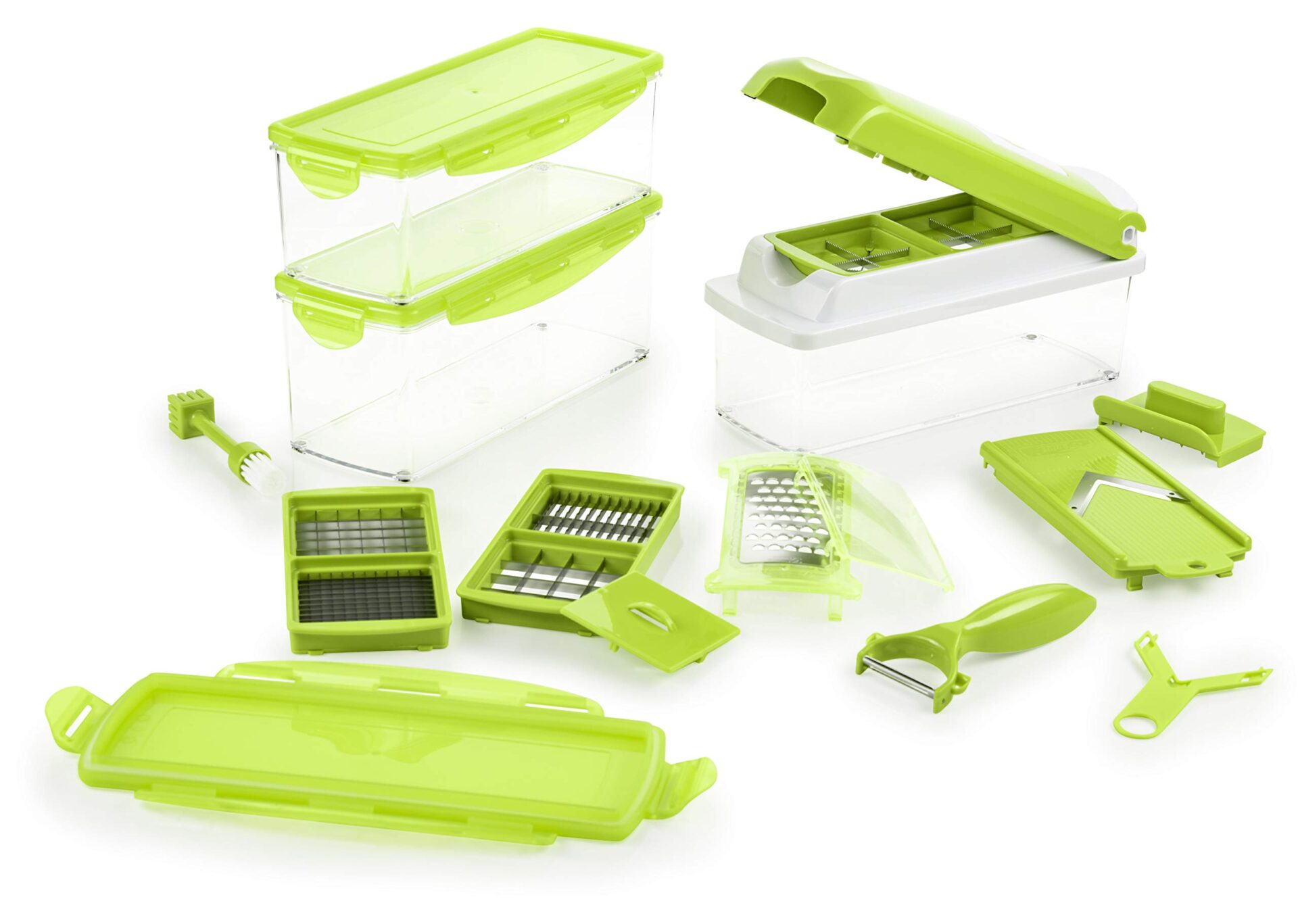 Genius Nicer Dicer Plus | 18 części | kiwi | uniwersalna krajalnica |