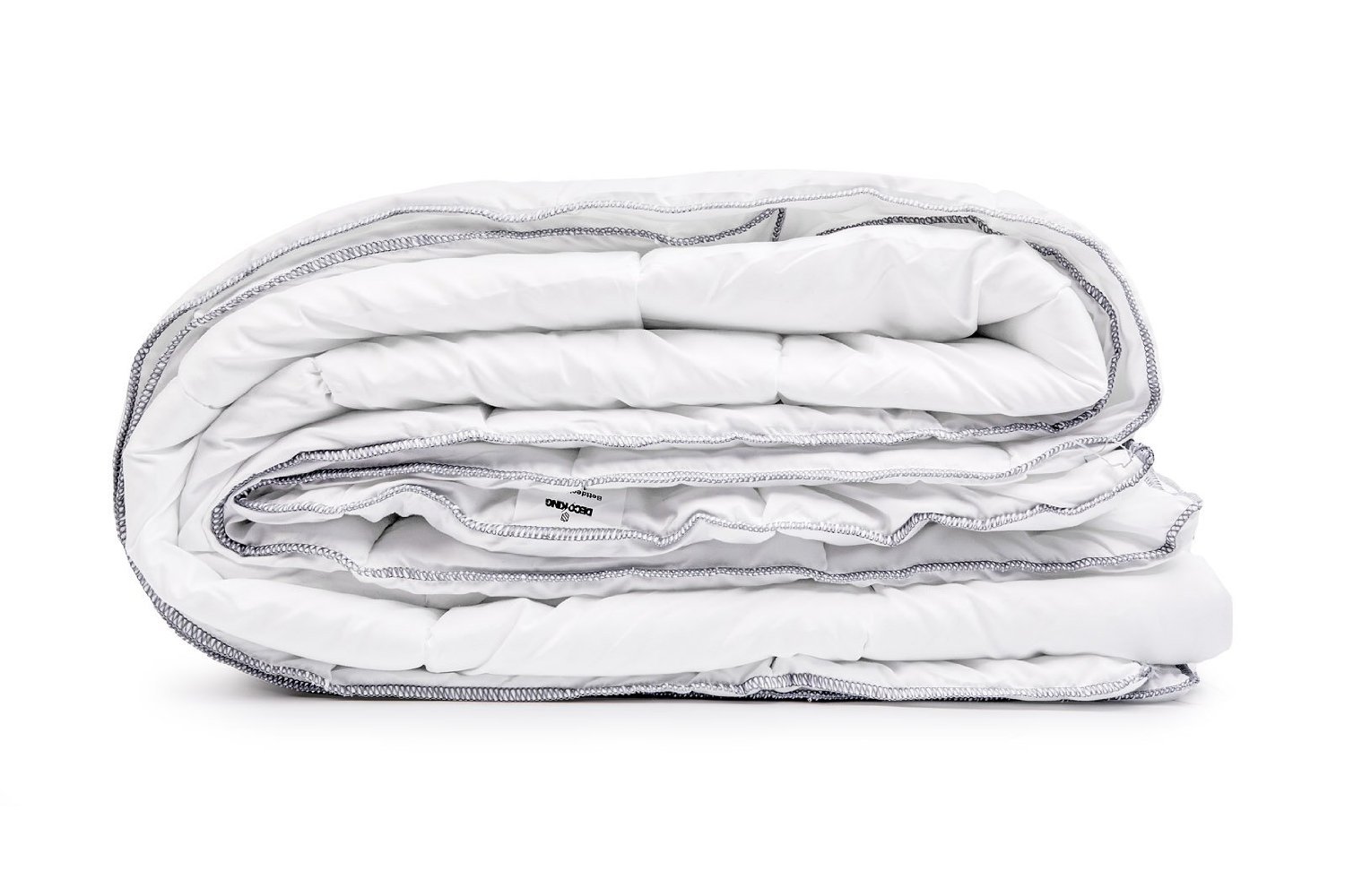 Pikowana kołdra letnia DecoKing 82515 200x200 cm - antyalergiczna, 100% mikrofibra, 1200 g/m2 - obrazek 4