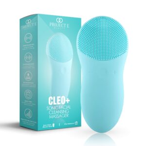 CLEO Sonic Facial Cleansing Brush by Project E Beauty | Cleansing and Exfoliating | Wireless Portable Cleanser | Massager Brush | Travel Size | Waterproof Soft Silicone

CLEO Szczoteczka do Czyszczenia Twarzy Sonic od Project E Beauty | Oczyszczanie i Peeling | Bezprzewodowy Przenośny Oczyszczacz | Szczoteczka Masażera | Rozmiar Podróżny | Wodoodporny Miękki Silikon
