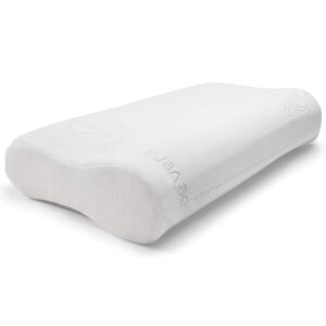adia poduszka ortopedyczna poduszka podpierająca kark z pianki wiskoelastycznej poduszka do spania z aloesową poszewką dla osób śpiących na boku plecach i brzuchu
