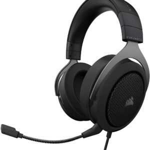 Zestaw słuchawkowy Corsair HS60 HAPTIC - bas dotykowy, wyściełane słuchawki z pianką pamięciową