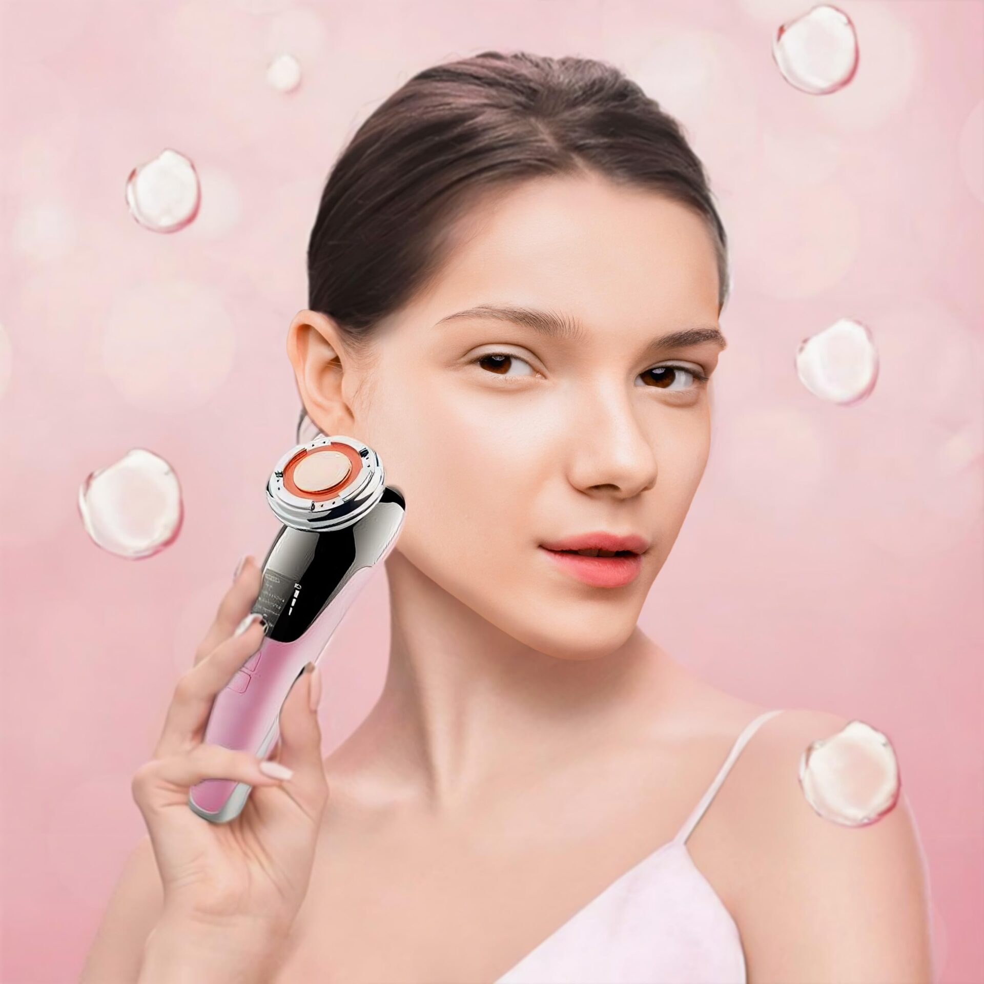 Elektroniczna szczoteczka do oczyszczania twarzy Retoo z ładowaniem USB 1000MA, wodoszczelna, ultradźwiękowa - idealna do głębokiego oczyszczania i peelingu skóry, odpowiednia dla każdego rodzaju cery - obrazek 6