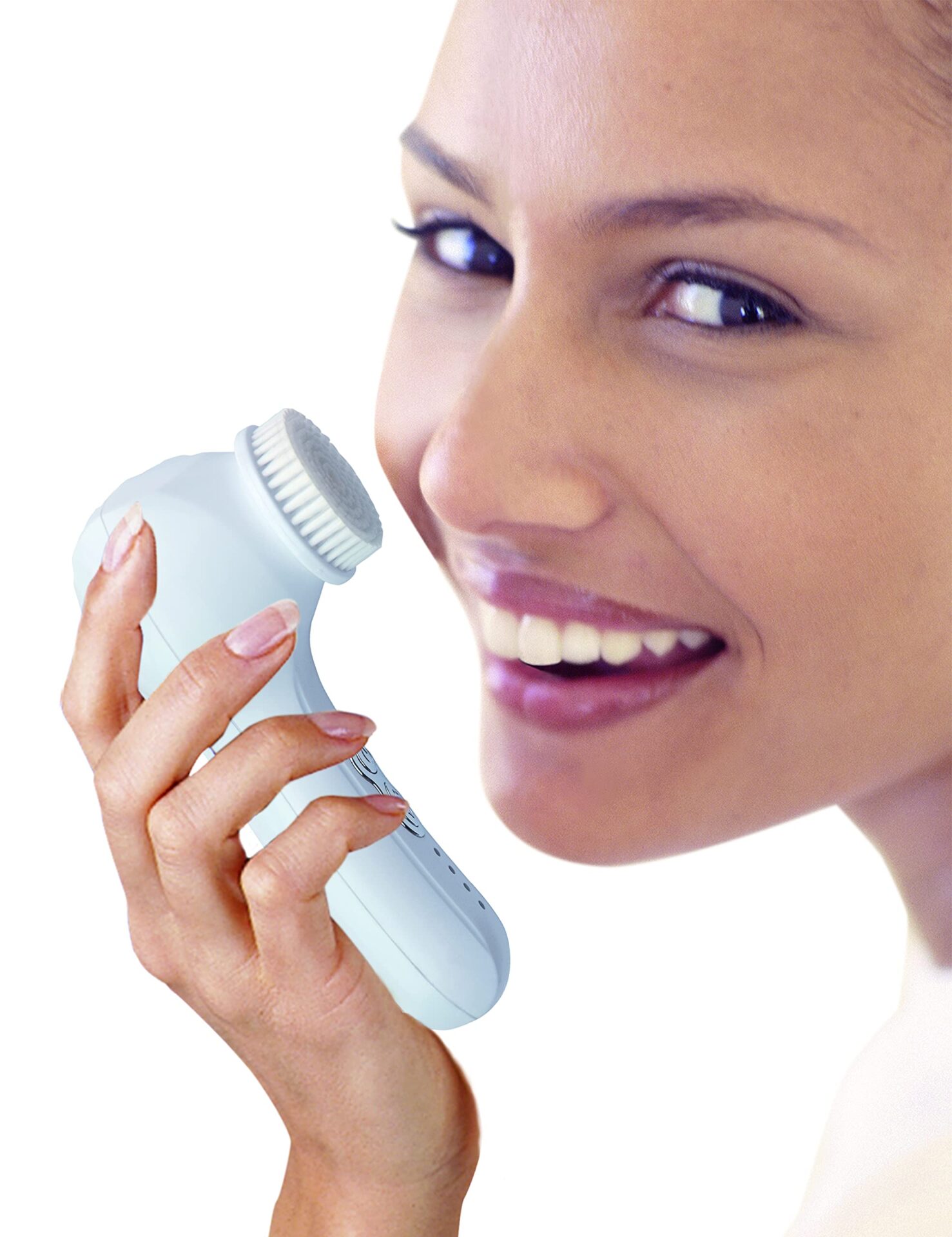 Szczotka do oczyszczania twarzy i peelingu do masażera twarzy Easy Sonic - kompleksowe narzędzie do pielęgnacji skóry - obrazek 3