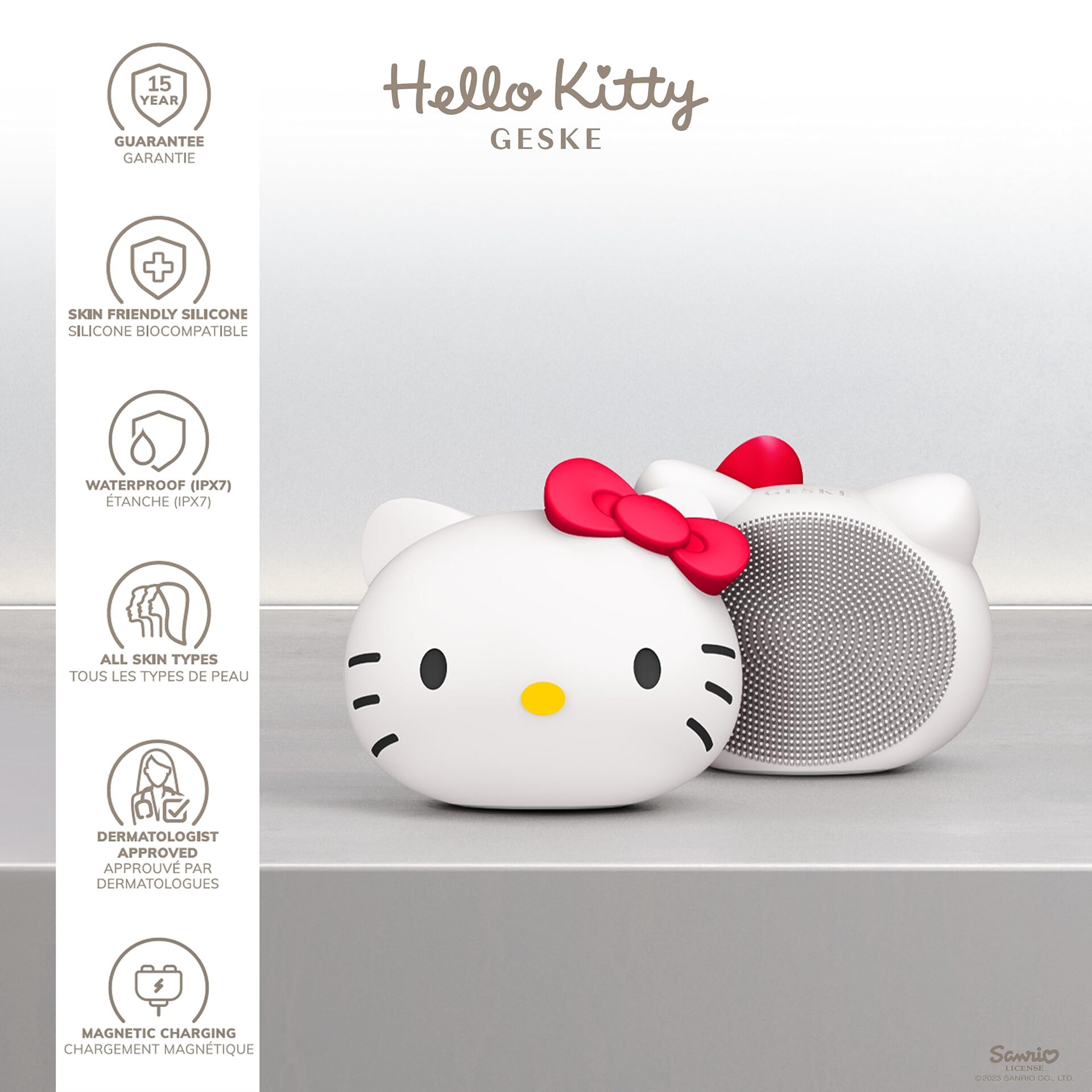 GESKE x Hello Kitty | Soniczna szczoteczka do twarzy SmartAppGuided™ | - obrazek 5