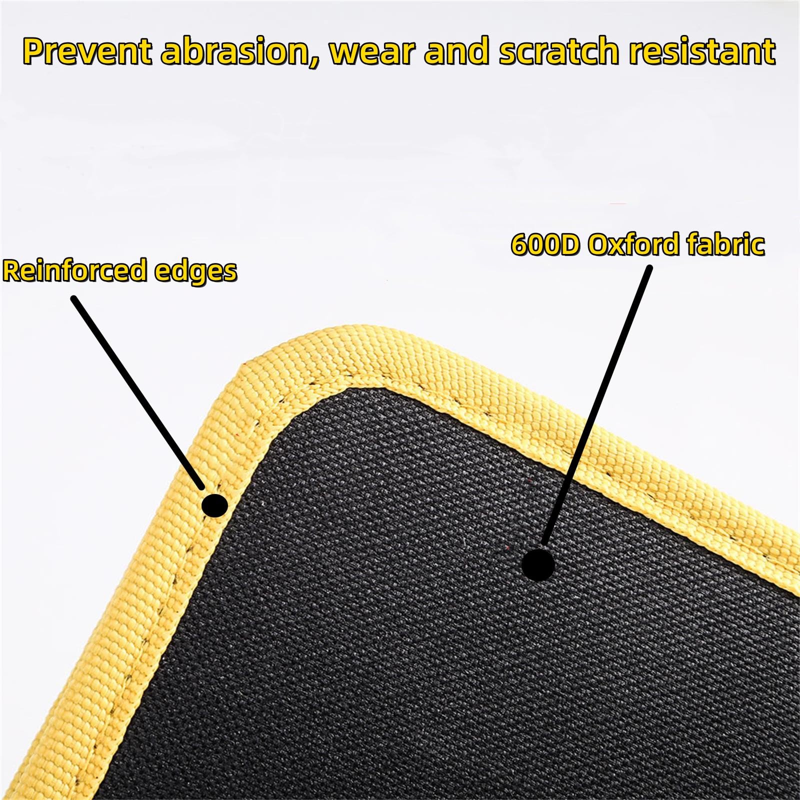 Przenośna torba narzędziowa YULIN SUN - wielofunkcyjne zestawy narzędzi, 600D Oxford, 20 kieszeni, średni rozmiar - obrazek 3