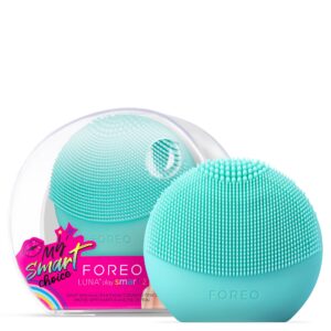 FOREO LUNA play smart 2 - Urządzenie do analizy skóry i oczyszczania twarzy dla wszystkich rodzajów skóry (Miętowy dla Ciebie)