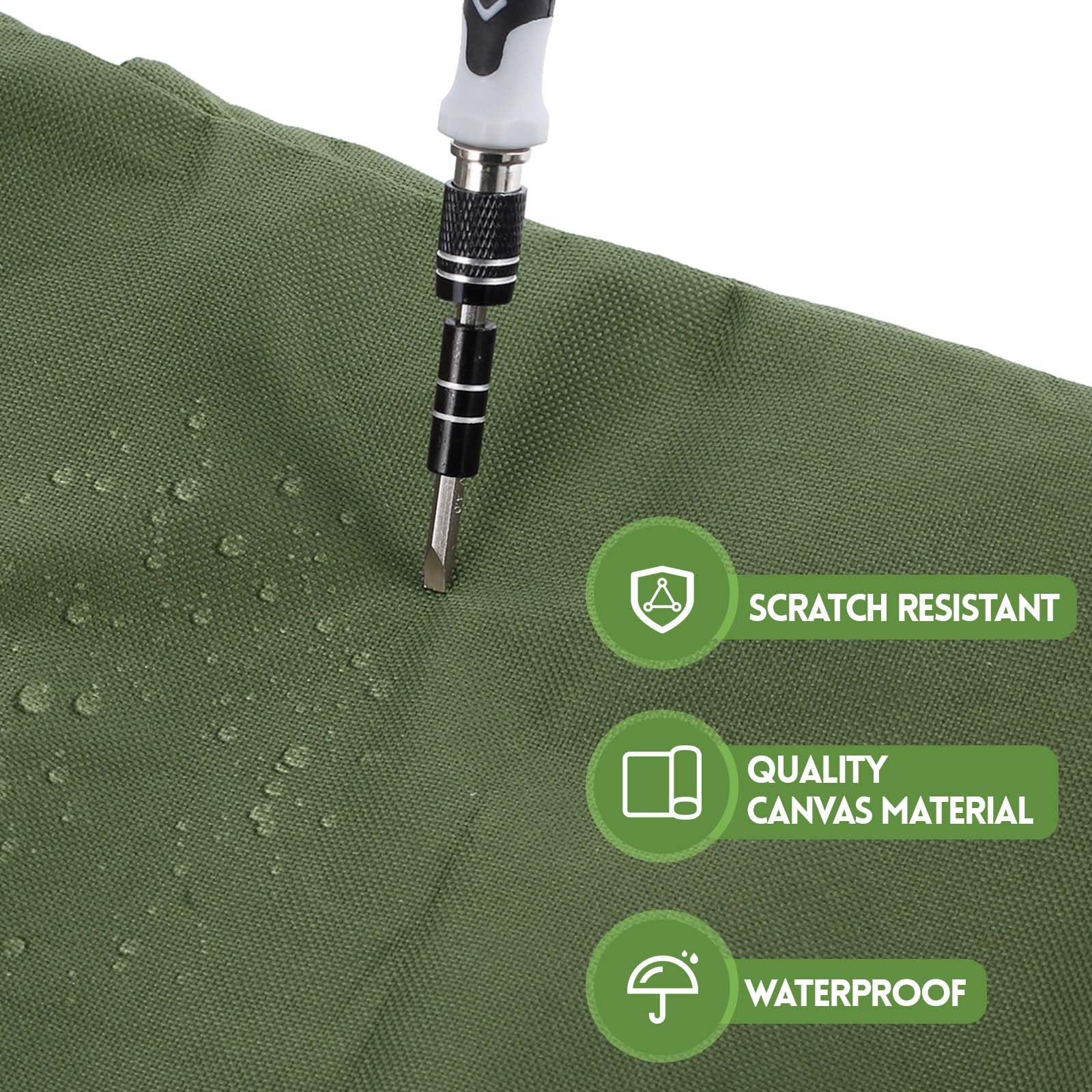 Torba na narzędzia, płócienna torba na klucze, wielofunkcyjna torba na - obrazek 6