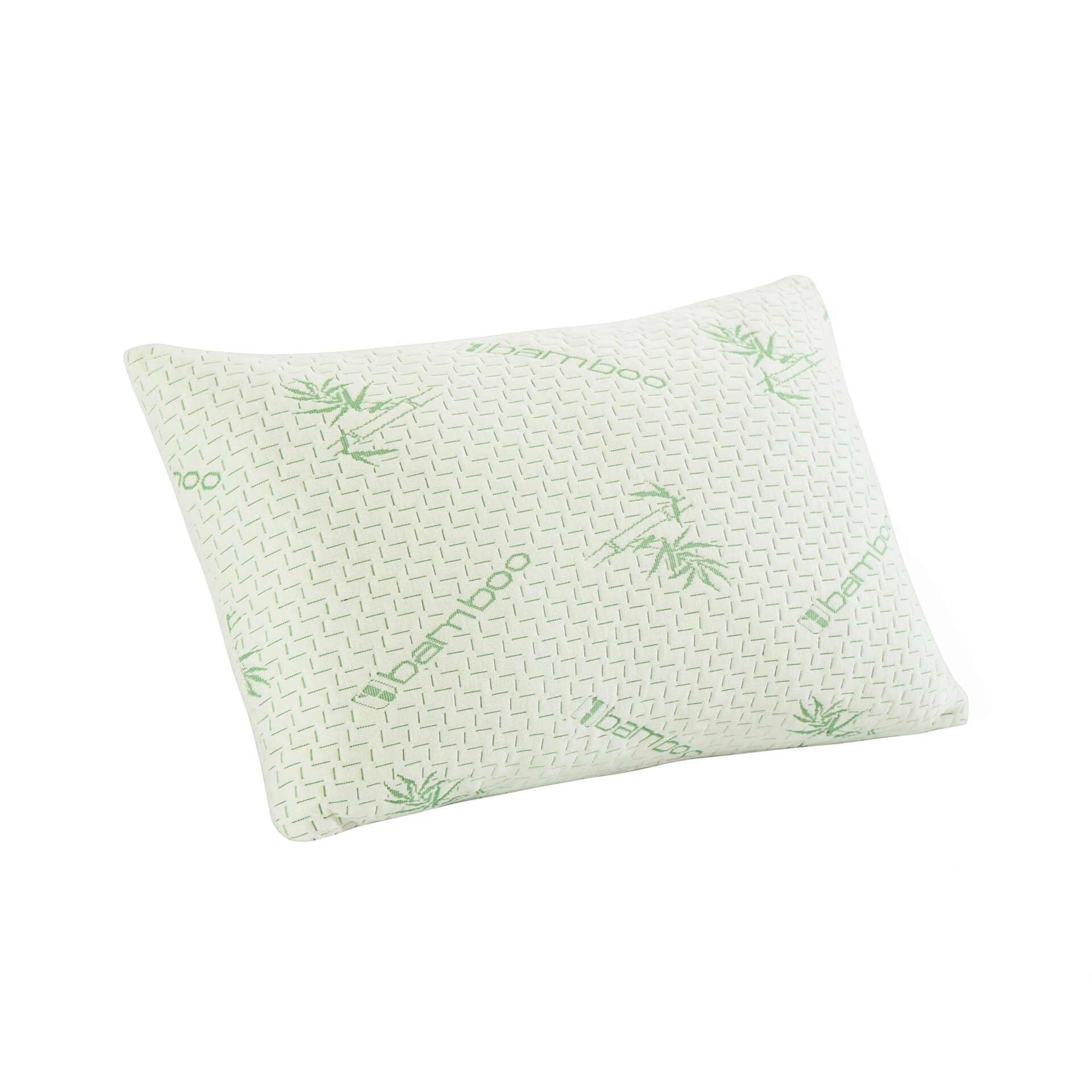 Poduszka bambusowa ortopedyczna poduszka pod kark poduszka z pianki z pamięcią kształtu antyalergiczna poduszka do spania hipoalergiczna zdejmowana poszewka z zamkiem błyskawicznym bambusowa