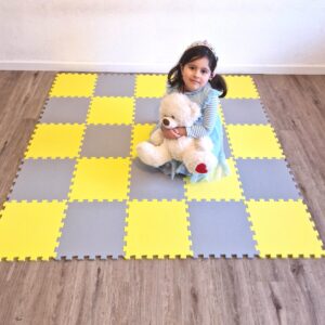 Mata Puzzle dla Niemowląt i Dzieci - Mata do Zabawy 25 EVA TLG (30x30x1cm)