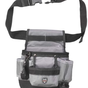 KWb pasek do narzędzi z nylonu z kieszenią na gwoździe, dużymi i małym