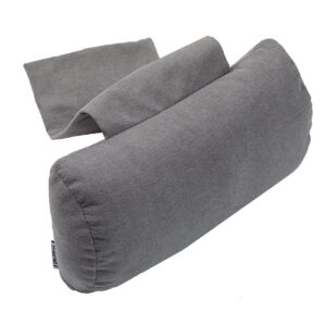 Finlandic luksusowa wysokiej jakości poduszka ortopedyczna na szyję - Poduszka na szyję do fotela TV - Brązowoszary- Poduszka na szyję z przeciwwagą i może być używana na każdym siedzeniu