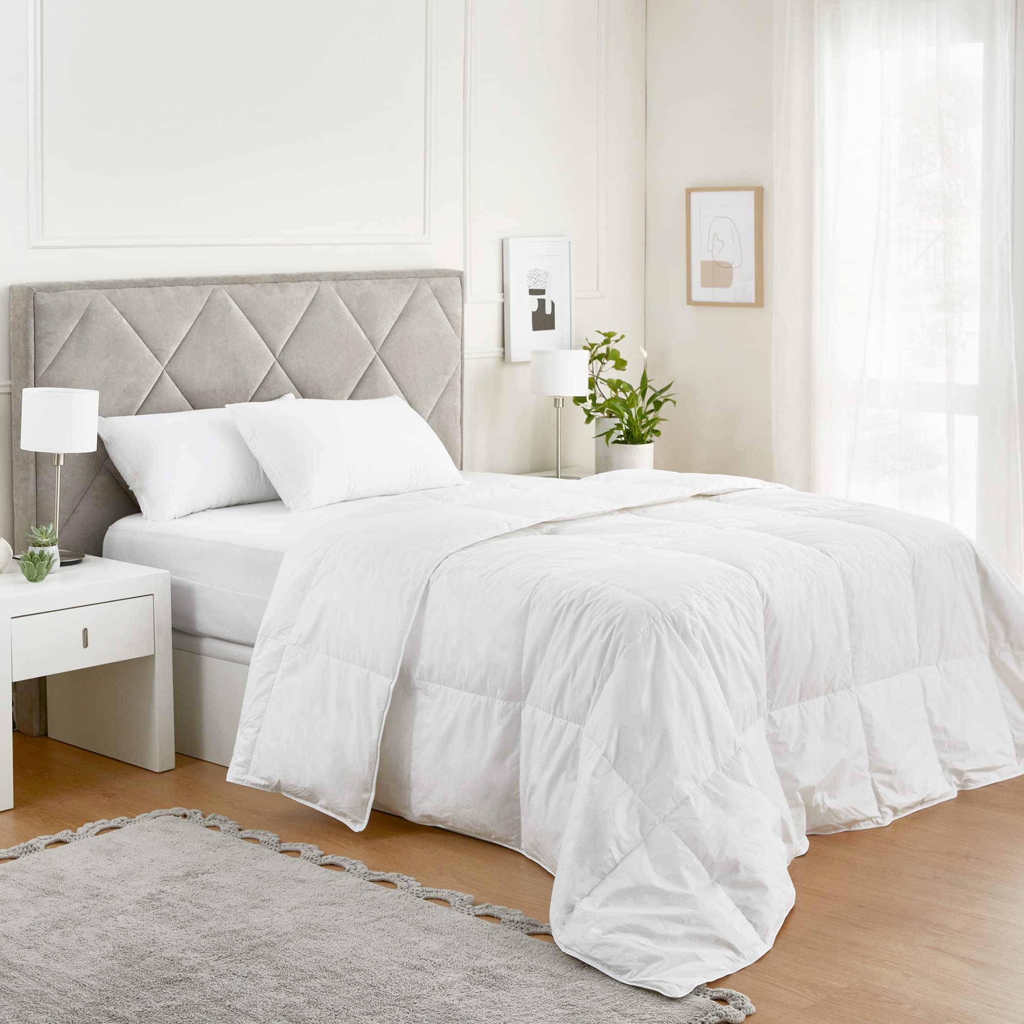 Pikolin Home - Kołdra na zimę, wypełniona 92% tkaniną bawełnianą na je - obrazek 7