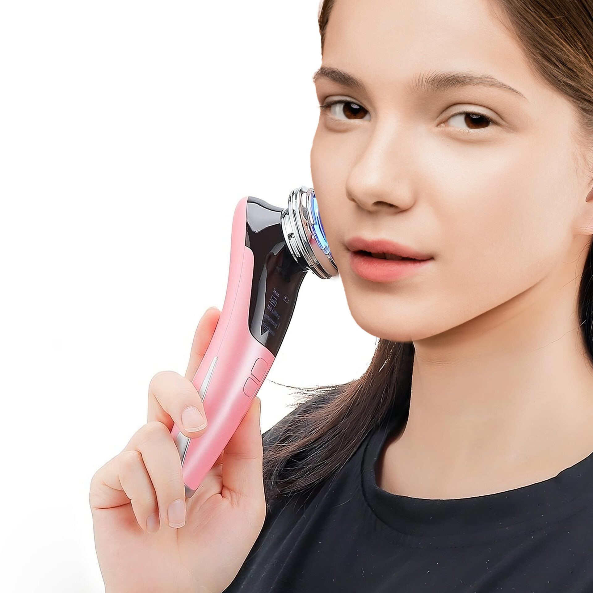 Elektroniczna szczoteczka do oczyszczania twarzy Retoo z ładowaniem USB 1000MA, wodoszczelna, ultradźwiękowa - idealna do głębokiego oczyszczania i peelingu skóry, odpowiednia dla każdego rodzaju cery - obrazek 7