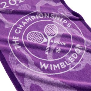 Ręcznik tenisowy damski Wimbledon 2024 na korcie Christy - stylowy i funkcjonalny dodatek do gry