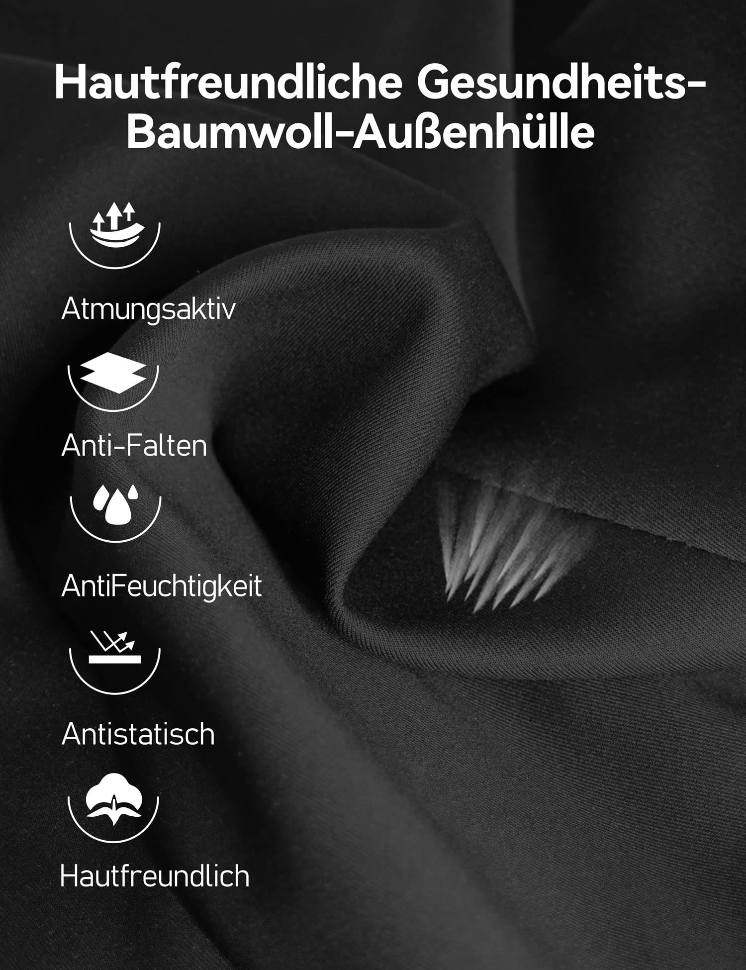 TRAVEL EASE Ergonomiczna Poduszka Lędźwiowa, Podparcie Pleców z Pianki - obrazek 8