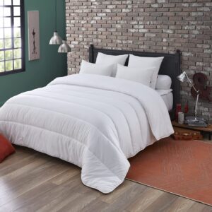 DODO Saniprotec Kołdra pikowana, poliester, biała, 240/260