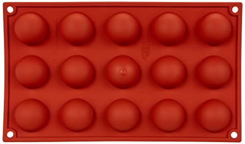 Silikomart - SF 005 HALF-SPHERES - FORMUŁA SILIKONOWA ø40 H 20 MM - obrazek 5