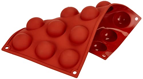 Silikomart - SF 005 HALF-SPHERES - FORMUŁA SILIKONOWA ø40 H 20 MM - obrazek 7