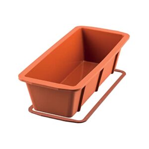 Silikomart Sft 326 Plum Cake Forma Silikonowa, Silikon, Terracotta, 1,