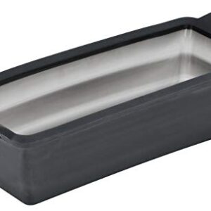 Forma do ciasta Tefal Crispybake 24 cm - Silikonowa, antyprzywierająca, stal nierdzewna - Czarny