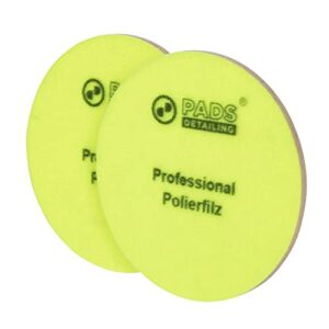 DETAILING PADS Gąbka polerska koło filcowe Fi 125/ grubość 5 mm do polerki - Właściwości ścierne i polerujące - Odpowiednie do wszystkich szlifierek.