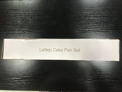 Regulowane formy do pieczenia MEISHANG - idealne do pieczenia ciast w kształcie cyfr i liter - obrazek 3