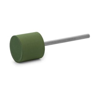 Polerka Eveflex Green Brush cylinder Ø 14 x 12 mm bardzo miękka ziarnista szczotka do polerowania