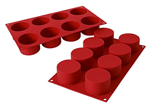 Silikomart - SF119 - ITEM NO.8CYLINDERS ø 63 MM H 40 MM IN POLYBAG