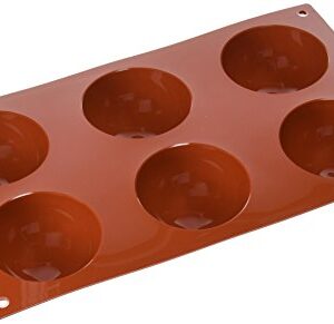 Silikomart - SF 002 HALF-SPHERES - FORMULARZ SILIKONOWY ø70 H 35 MM