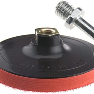 Podkładka pod talerz szlifierski z pętlą na hak i uchwytem do wiertarki do szlifowania szlifowania i polerowania z dużymi prędkościami - Ø 5 cala Podkładka pod szlifierkę do polerki wiertarki