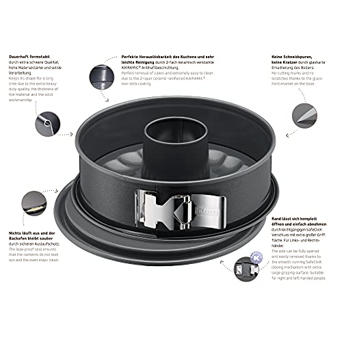 Kaiser La Forme Plus Forma Do Ciasta, Powłoka Nieprzywierająca, Czarny - obrazek 3
