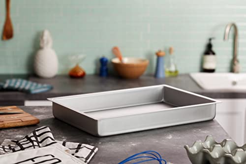 PME OBL10152 aluminiowa podłużna forma do ciasta 25 x 30 x 5 cm głębok - obrazek 2