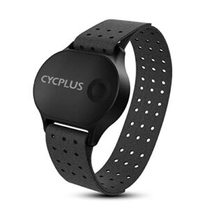 CYCPLUS Bezprzewodowy czujnik tętna ANT Bluetooth - Wodoszczelny model z paskiem na ramię
