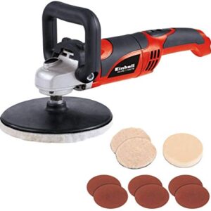 Einhell Cc-Po 1100/1E Polerka, Czarny/Czerwony, 180 mm