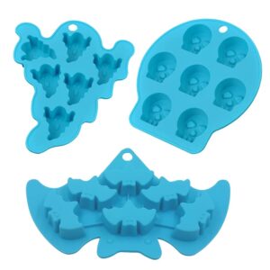 Silikonowa foremka do pieczenia w kształcie czaszki - idealna na Halloween!